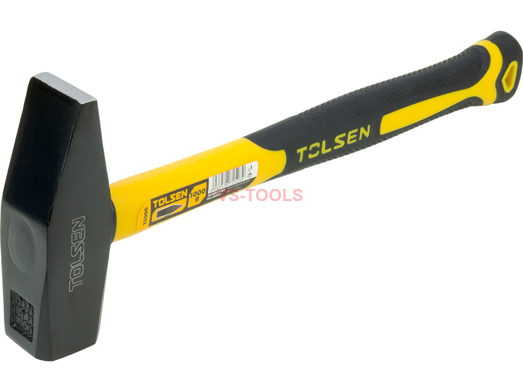 Tools 1kg 40oz Machinist Carbon Steel Hammer Fiberglass